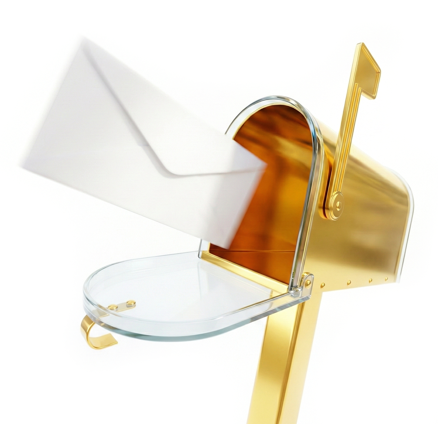 Golden Mailbox